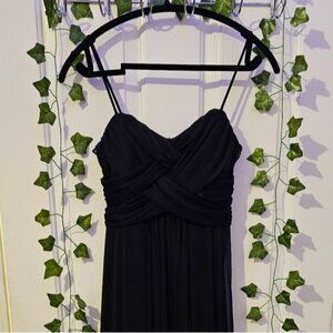 Black Stretchy Formal Dress